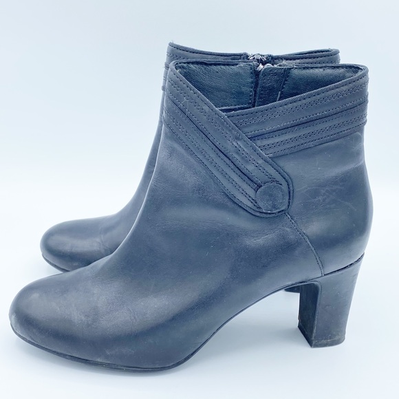 Clarks Shoes - Clarks Artisan - Leather Ankle Boots